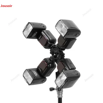 

Four head hot boot seat metal Universal transfer bracket top flash cold boot seat for roof flash CD50 T07