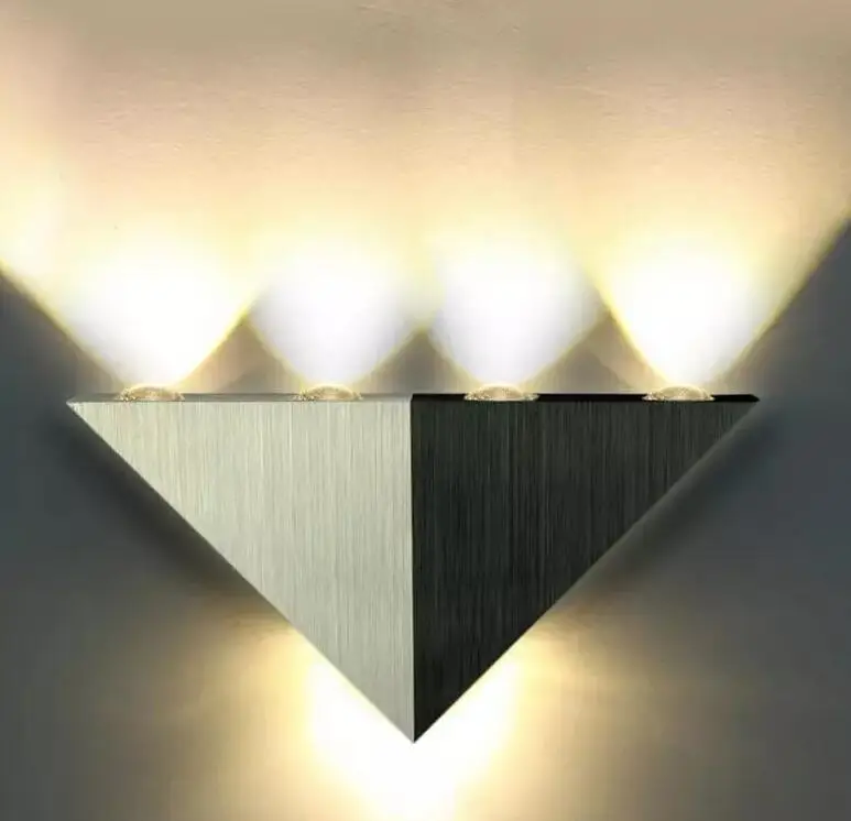 

DZ T 5W Aluminum LED Wall Lamp Modern Home Decoration bracket Lighting light Indoor Warm White