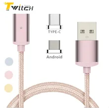 USB Type-C Magnetic Cable Micro USB Cable for Samsung Xiaomi LG G5 Huawei P9 Meizu Android Microusb Magnetic Charger Adapter