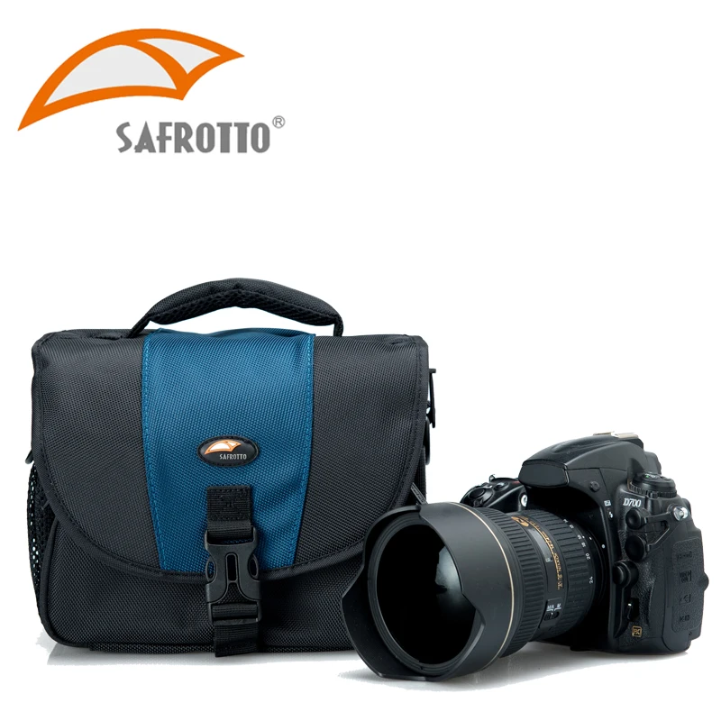 

Safrotto Good Quality DSLR Leisure Outdoor Photographic Case Protector Waterproof Light Camera Shoulder Bags For Canon Nikon SLR