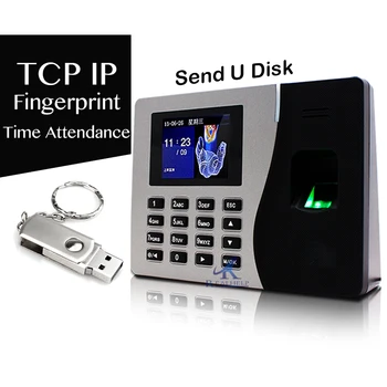 

Battery Back Up Quick Time Recording Device Time Attendance Real Time Checking Records 2000Users Staff Time record