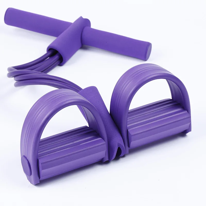 

Fitness Resistance Band Pedal Exerciser Rope Tube Elastic Latex Pedal Pull Ropes Exercise Equipment Women Yoga Pilates Workout