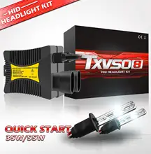 TXVSO8 55Вт HID Ксенон Conversion KIT лампы H1 H3 H4 H7 H8 H9 H11 9004 9005 3000 K 4300 K 5000 K 6000 K 8000 K 10000 K 12000 k