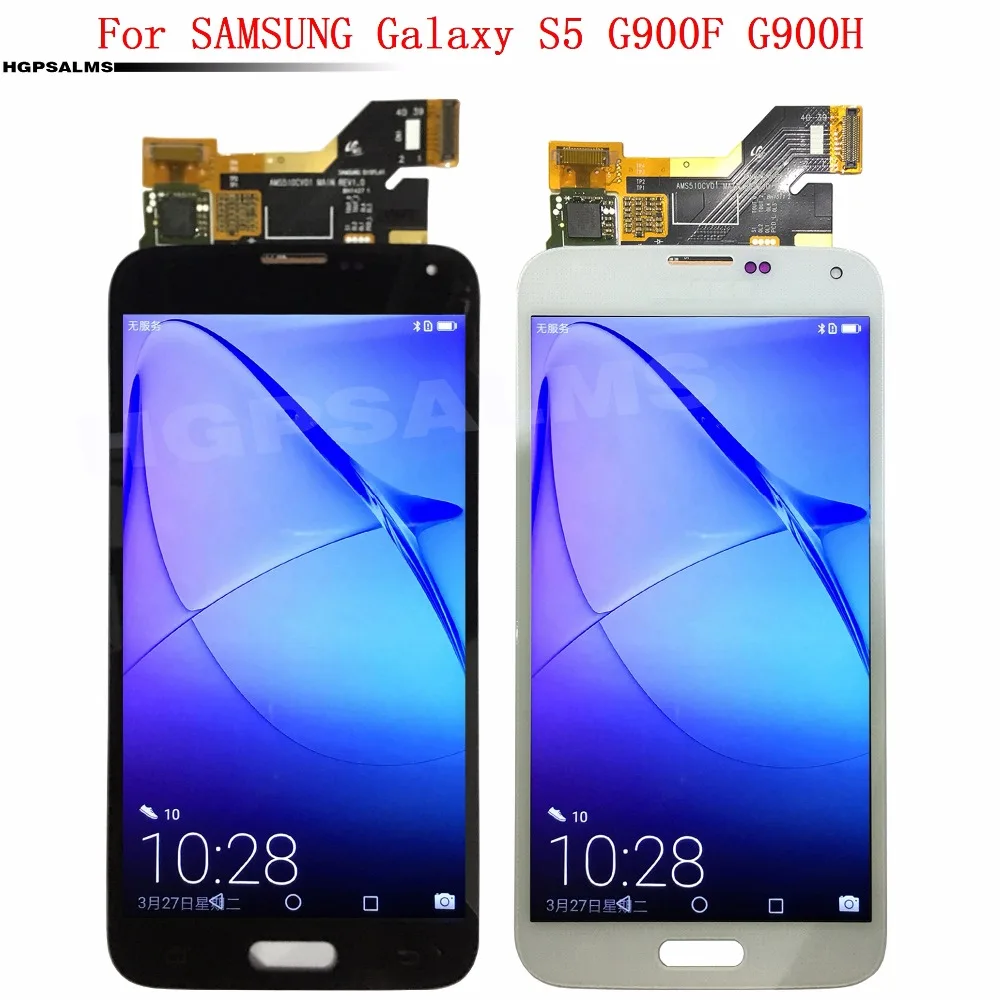 

for SAMSUNG Galaxy S5 G900F G900H lcd Display Touch Screen glass Digitizer Assembly Adjustable Brightness