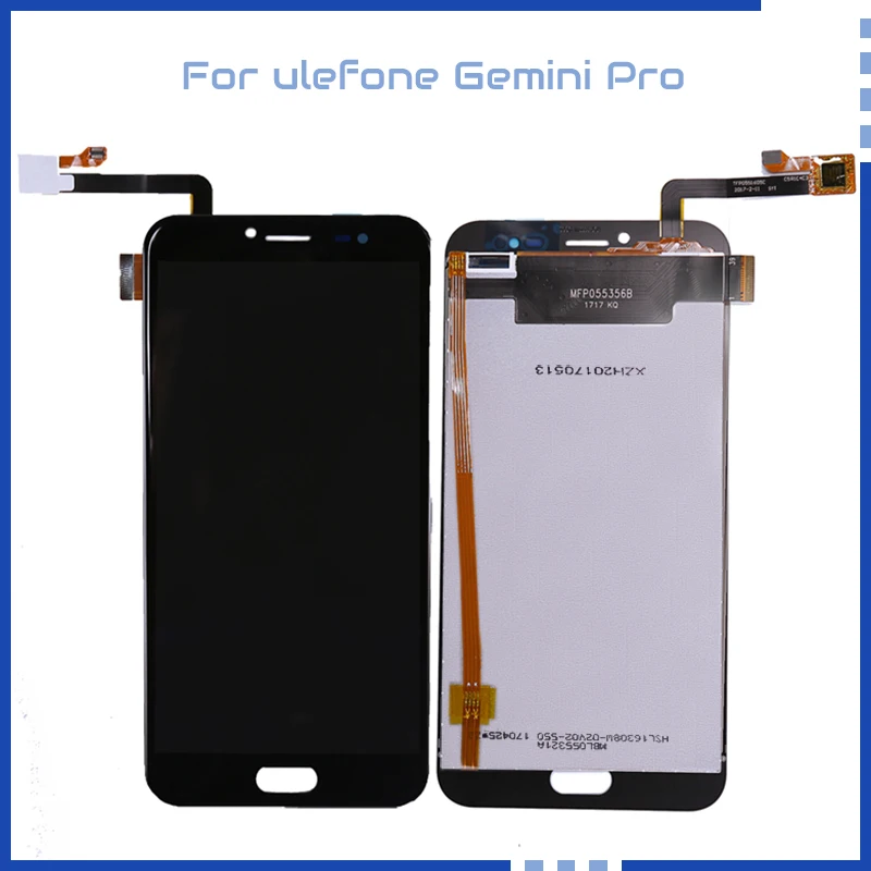 

For Ulefone Gemini Pro complete LCD Display+Touch Screen Digitizer Phone Parts For Ulefone Gemini Pro Screen LCD Free Tools