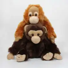 kawaii Infant Soft Fun Fluffy Appease Elephant Playmate monkey panda Calm Doll Baby Pillow animal Plush