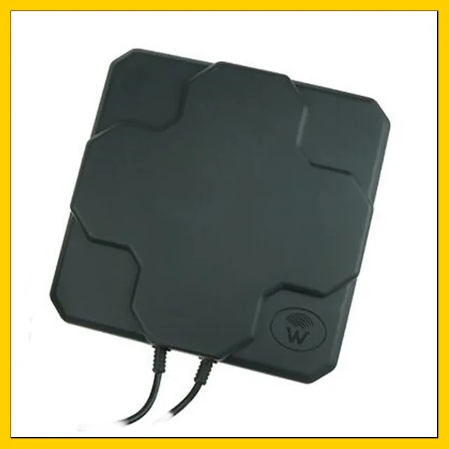 

2*22dBi outdoor 4G LTE MIMO antennaLTE dual polarization panel antenna N-female connector 5 M cable for huawei 4G router