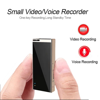 

Alloy Metal Portable Mini Small Voice Activated Digital Audio Video Recorder Recording Pen 32GB HD Noise Canceling Long Standby