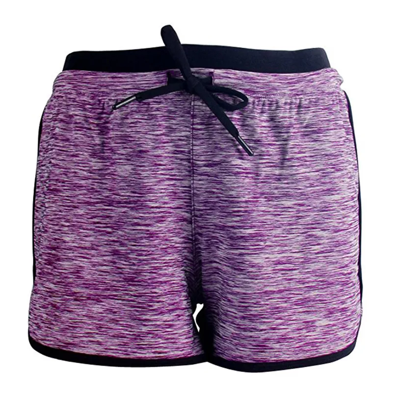 Women Loose Yoga Shorts Running Gym Fitness Shorts Workout Sport Shorts Trousers Pajama Elastic Waistband Short pants #2j09 (6)