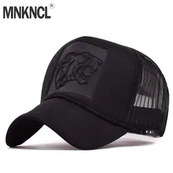 MNKNCL 2018 хип-хоп с принтом тигра изогнутые Бейсбол Кепки s Лето сетки Snapback Шапки для Для женщин Для мужчин casquette Trucker Кепки