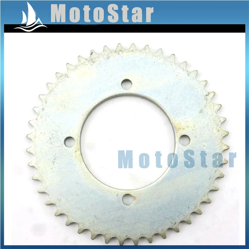 54mm 44 Tooth T8F Mini Moto Steel Rear Chain Sprocket For Chinese 2 Stroke 43cc 49cc Engine Kids ATV Pocket Bike Goped Scooter