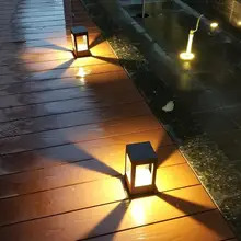 Открытый водонепроницаемый внутренний дворик 15 Вт COB газонная лампа креативный простой ландшафтный светильник Парк Вилла дорожка жилые садовые огни