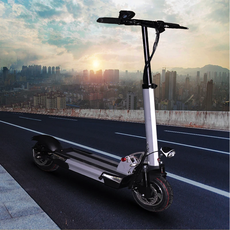 Электрический скутер 48V 500W для взрослых Patinete Electrico мотороллер мотор Trotinette Electrique взрослый Escooter e Электрический скутер