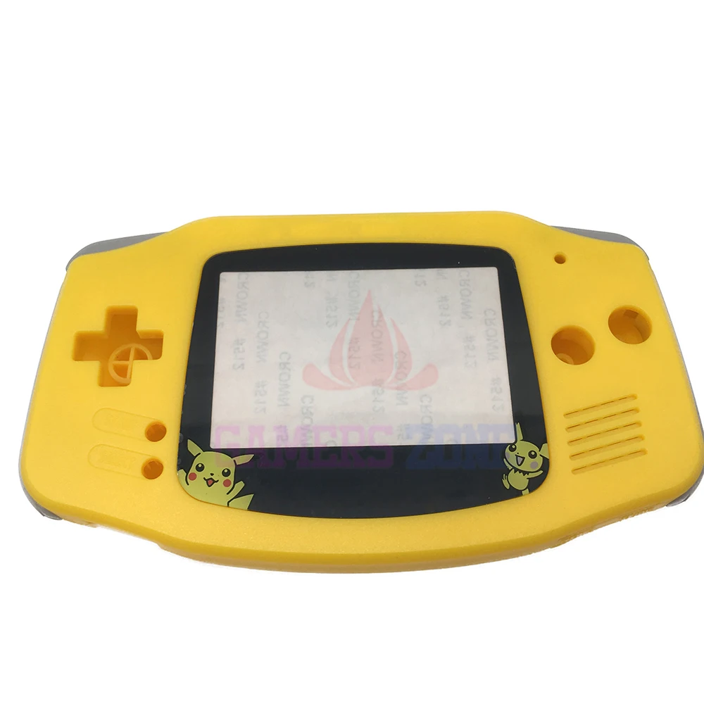 用ポケモンピカチュウ版黄色カバーを交換用任天堂gbaゲームボーイアドバンス Case Replacement Gba Casegameboy Advance Case Aliexpress