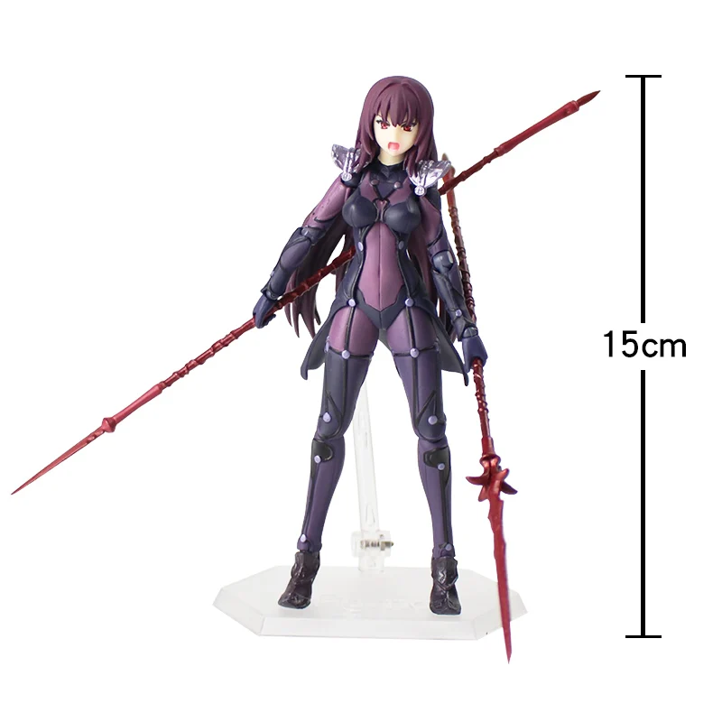 15 см Fate Grand Order Lancer Scathach 381 ПВХ экшн фигурка Коллекционная модель игрушка|Игровые