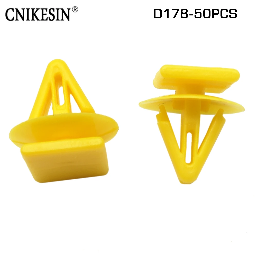 CNIKESIN 50 PCS D178 11 мм отверстие двери автомобиля заглушка для обшивки Пластик