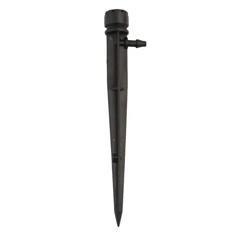 

50Pcs Adjustable Flow Irrigation Drippers 360 Degree Emitter Drip System Sprinkler Emitter spraying 8 holes Plastic Black