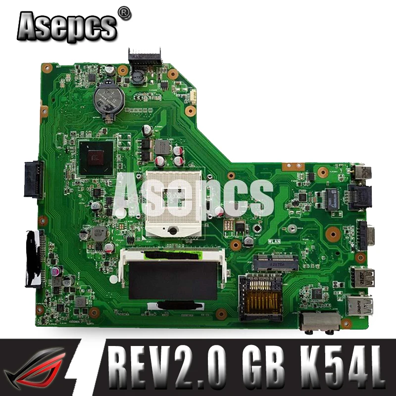Asepcs REV 2.0 K54L Laptop motherboard for ASUS K54L X54H