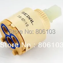 Водосберегающая перфорированный керамический картридж кран клапанные картриджи крана(35# и 40