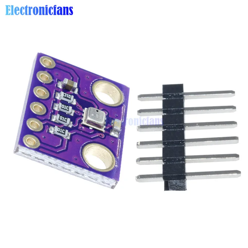 GY-BME280 BME280 IEC SPI цифровой датчик модуль Breakout Температура Влажность Атмосферное давление Модуль 3,3 В высокая точность