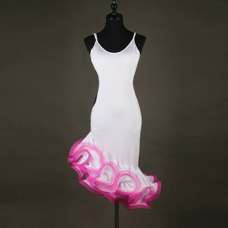 white salsa dress
