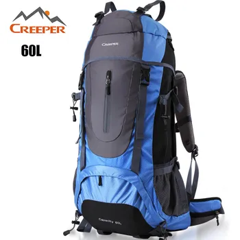 

Creeper Travel Climbing Men Sports Bag Professional Mountaineering Backpack Waterproof Big Capacity 60LOutdoor Mountain Backpack