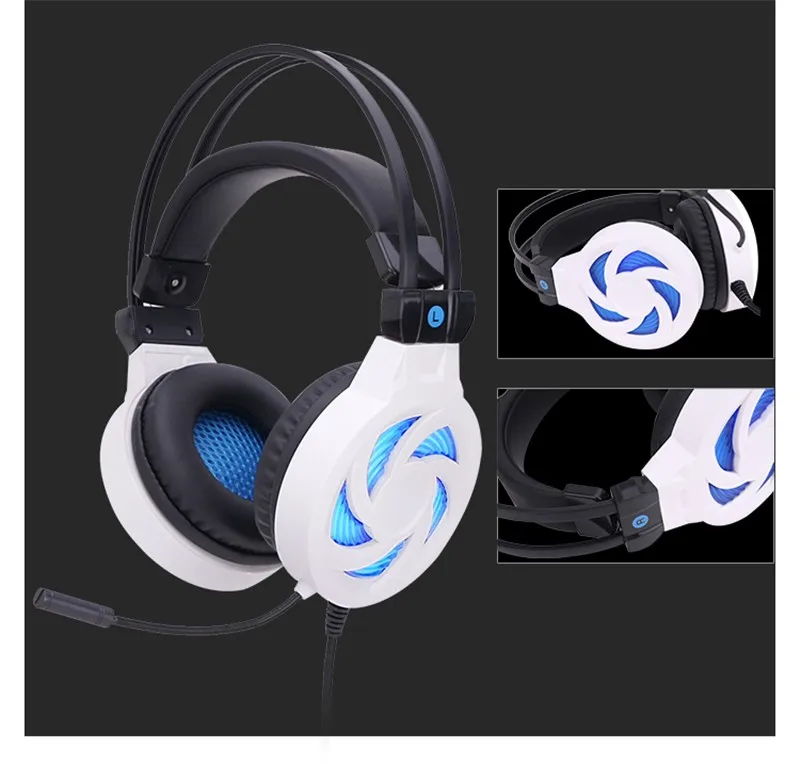 SOYTO Original Wired Gaming Headphones for PC LED Glowing Headset Stereo Bass Fone De Ouvido Auriculares With Mic for Games14