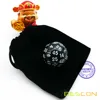 Bescon Polyhedral Dice 50-sided Gaming Dice, D50 die, D50 dice, 50 Sides Dice, 50 Sided Cube of Black Color 2