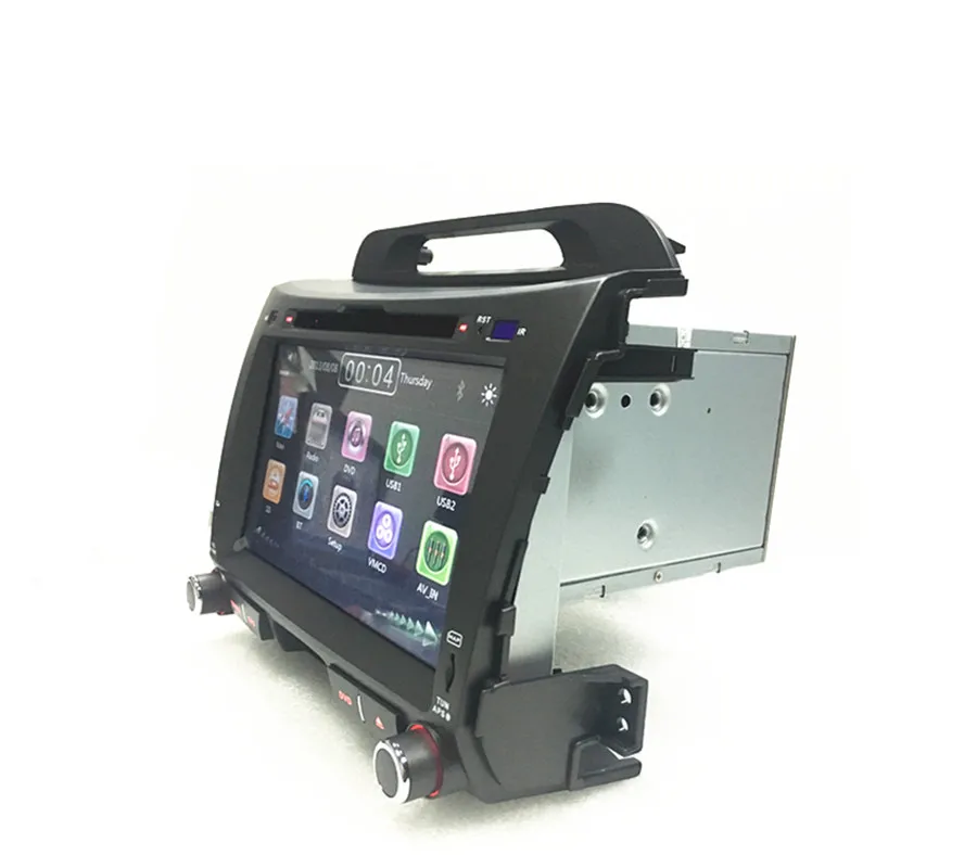 Top Wholesale! 2din car radio dvd GPS player for Kia Sportage( 2010-2014) free map wifi bluetooth support 3G 3