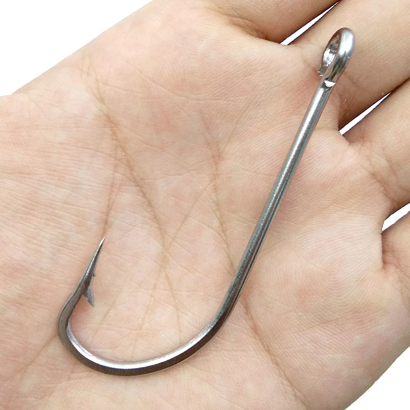 Fishing Hook High Carbon Stainless Steel Chemically Sharpened Octopus Ocean Fishing Hooks (3)