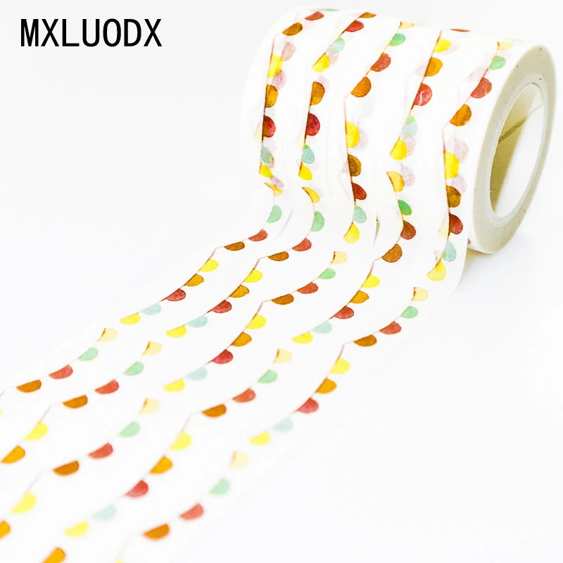 Korean Washi Masking Tape Set Sticky Banner Pattern Scrapbook Diy