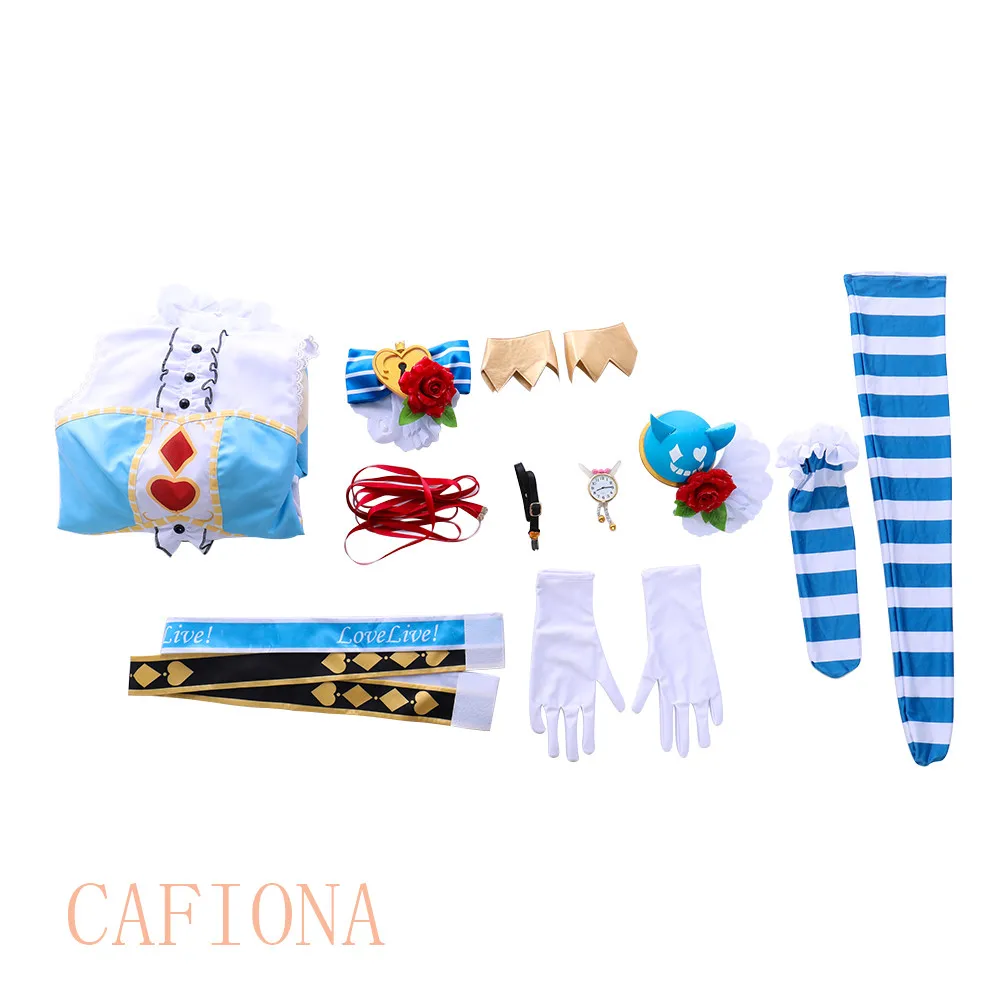 Cafiona love live Косплей Уми Сонода косплей костюм новый Lovelive Солнечный свет Набор под