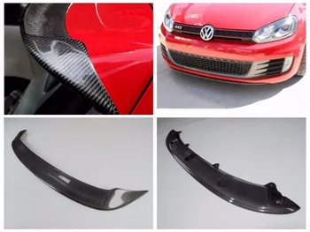 

FOR CARBON FIBER 10-13 VW Golf VI MK6 R20 GTI REAR WING TRUNK SPOILER+Front Lip