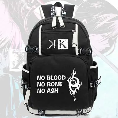 Anime K Suoh Mikoto Rugzak Cosplay Canvas Tas Lichtgevende Schooltas Reistassen Preppy Stijl Anime K Suoh Mikoto Rugzak Cosplay Canvas Tas Lichtgevende Schooltas Reistassen Preppy Stijl