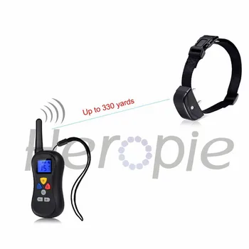 

Heropie Newest Pet dog trainer Rechargeable and Waterproof Dog Training Collar Remote Shock electronic control Collar
