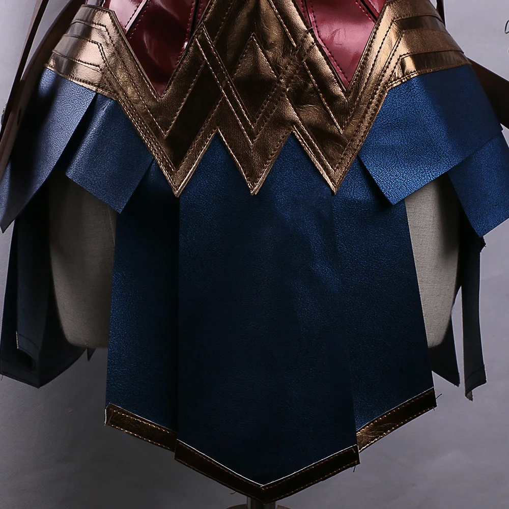Cos Movie Wonder Woman Costume Batman v Superman Dawn of Justice League Woman Adult Halloween Cosplay Costumes Prop (6)