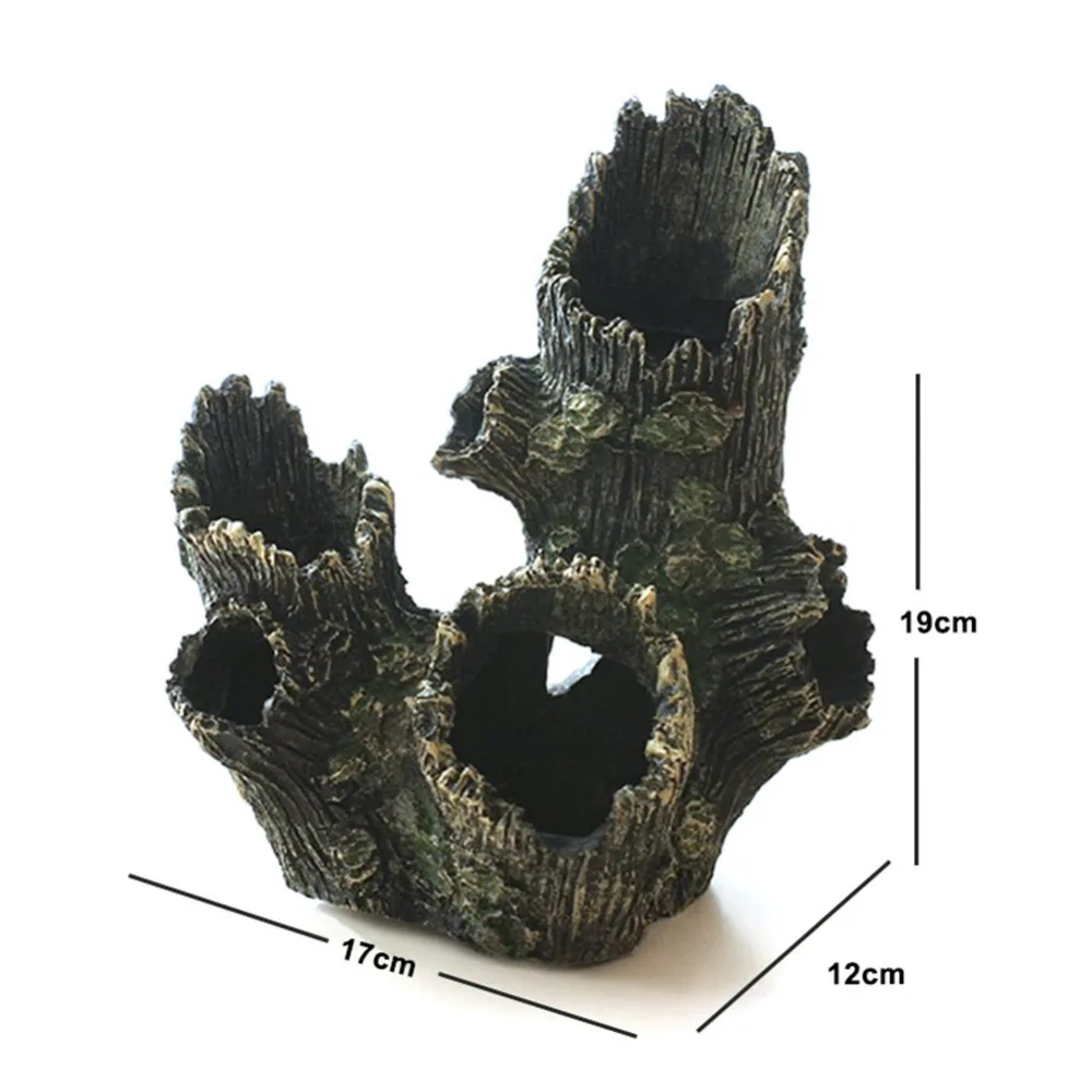 Аквариумные украшения, Имитация кристаллов для разведения креветок, дома, искусственные деревья и корни деревьев и корни корней, аквариума для рыб, водные украшения