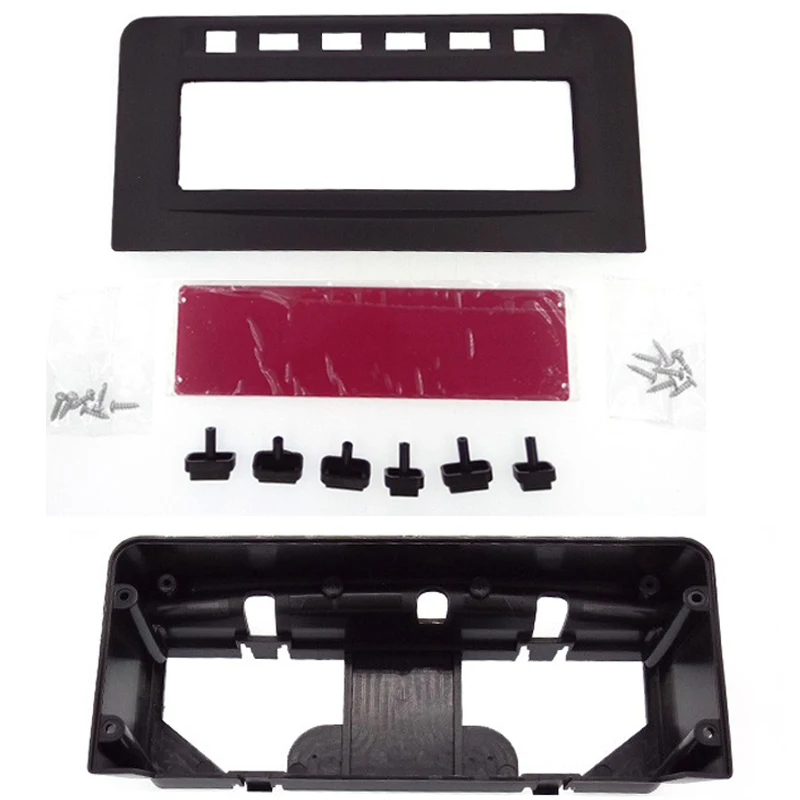 For Mitsubishi Pajero Sport Triton L200 MID Radio DVD Middle Stereo Panel Dash Mounting Installation Trim