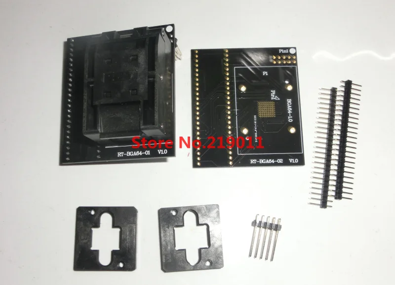 

BGA64 adapter for RT809H SOCKET RT-BGA64-1 1.0mm ADAPTER 11*13mm