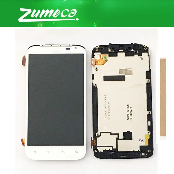 

4.7 Inch For HTC Sensation XL X315E G21 LCD Display Screen+Touch Screen Digitizer With Frame Assembly white Color With Tape