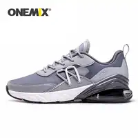 ONEMIX 2019 รองเท้าผ้าใบผู้ชายรองเท้า Air Cushion Damping สบายตาข่ายรองเท้ากีฬาแบนชายเดินรองเท้า