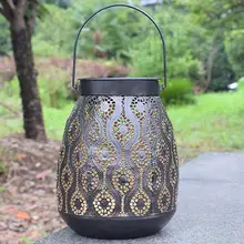 1.2V Outdoor Lighting Solar Powered LED Hanging Light Garden Yard Lawn Decoration Lamp Warm White solar garden light