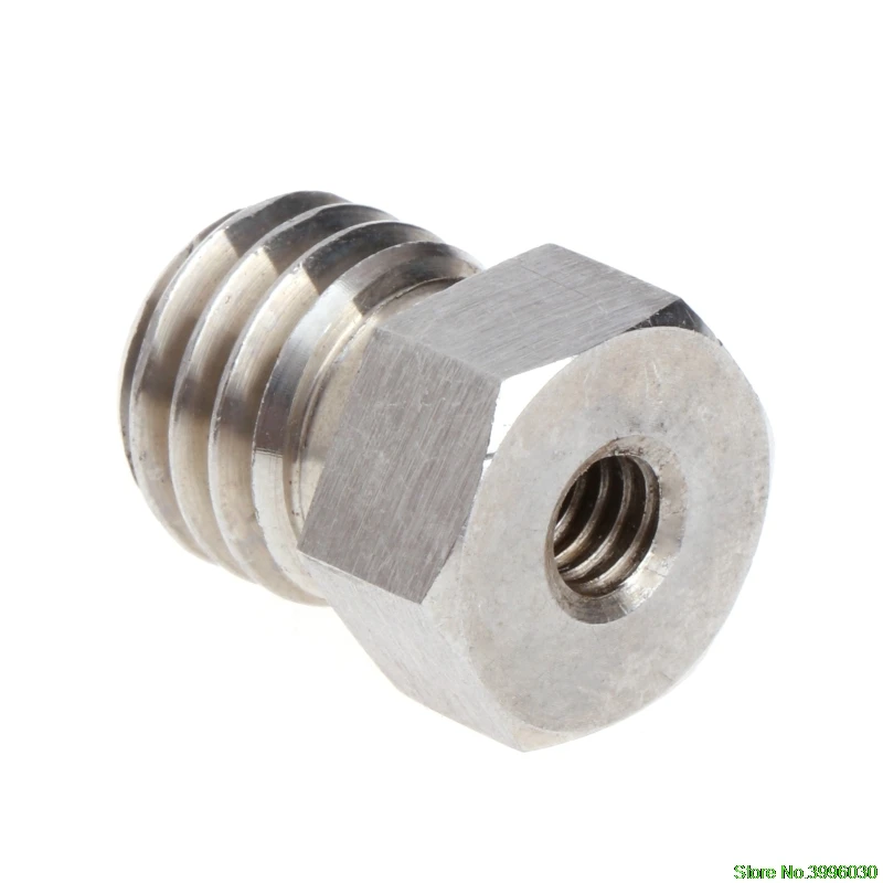 

1/4 Inch to 5/8 Inch Threaded Female to Male Tripod Adapter Stainless Steel