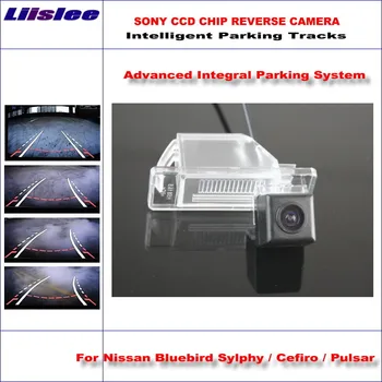 

Liislee Intelligentized Reversing Rear Camera For Nissan Bluebird Sylphy / Cefiro / Pulsar Rear View / Dynamic Guidance Tracks