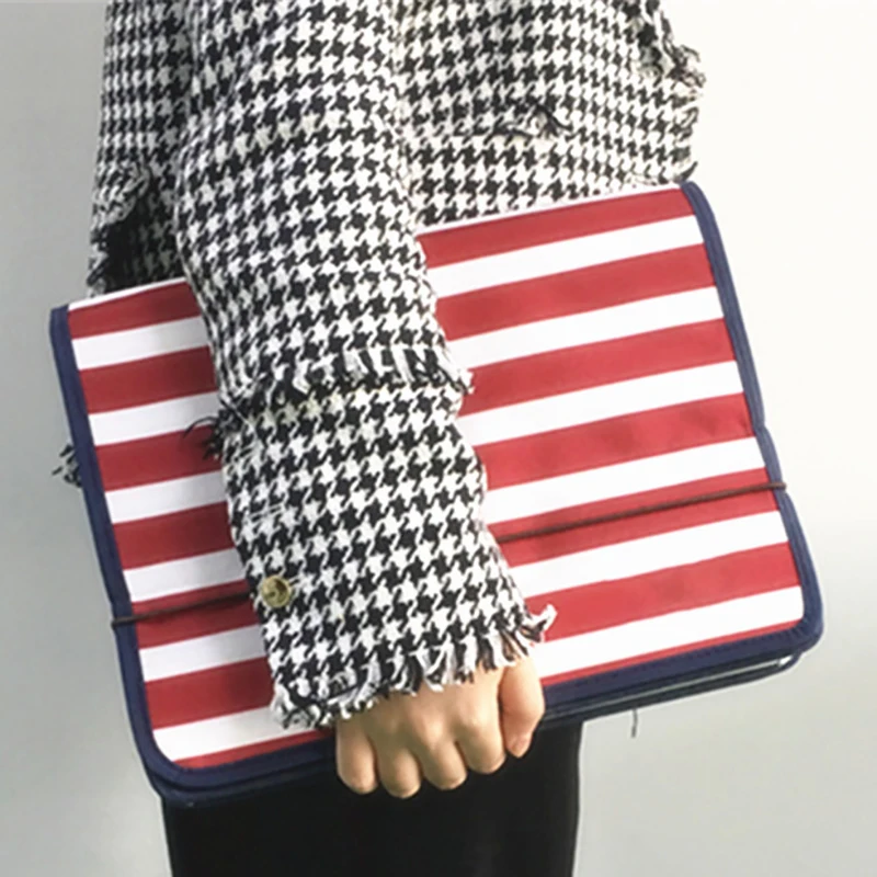 Folder Oxford Expanding Document Briefcase Cute Portable Expandable Accordion 13 Pockets A4 File | Канцтовары для офиса и дома