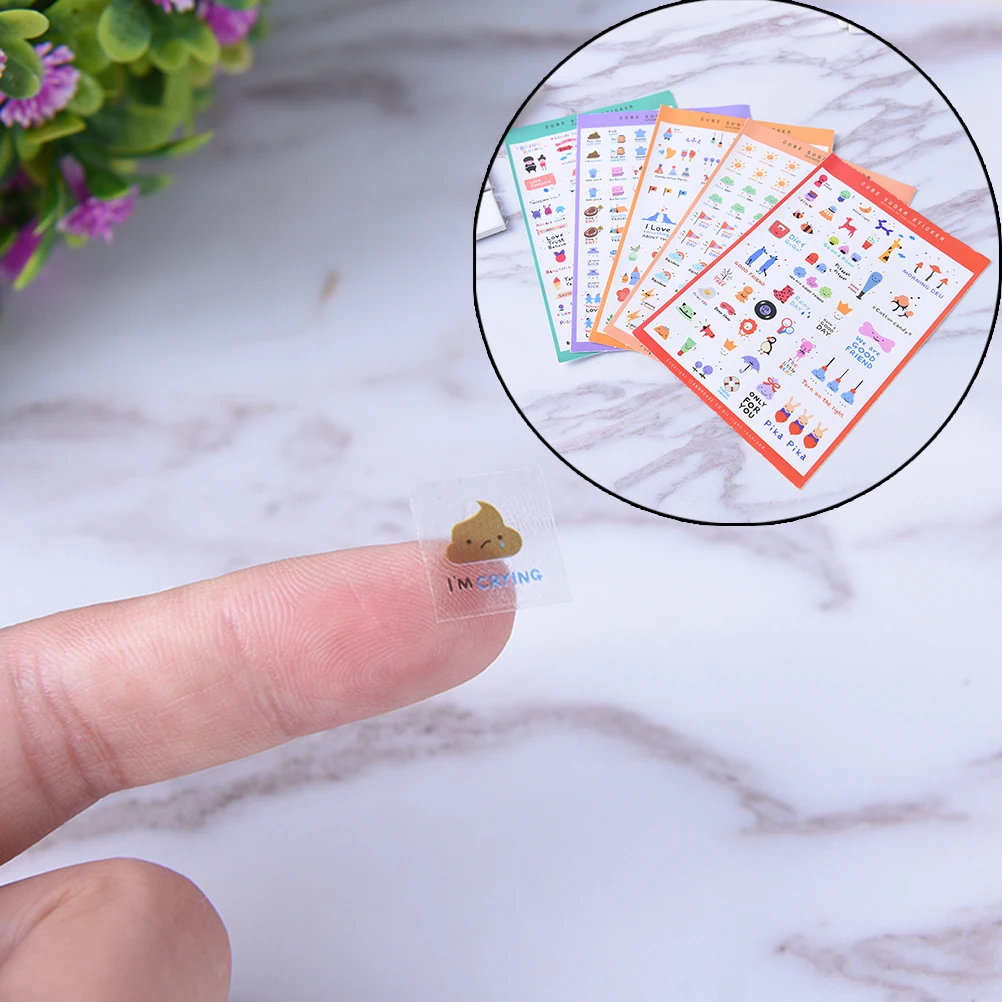 5 листов/набор наклейки из ПВХ|calendar card|calendars cutecute calendar |