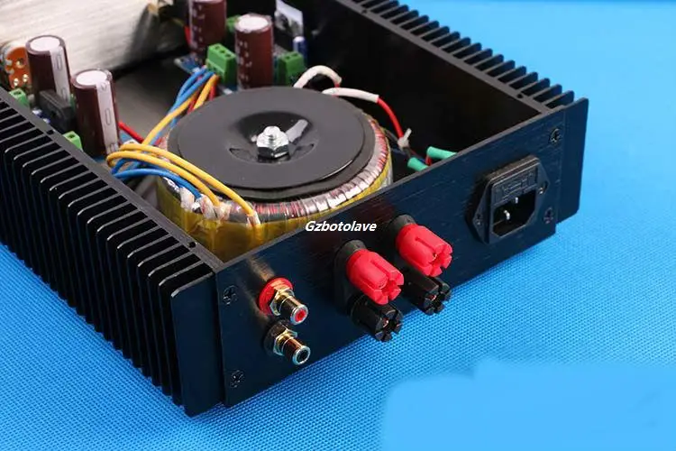 Собранный супер охлаждающий высокомощный усилитель TDA7293 HIFI с хорошим