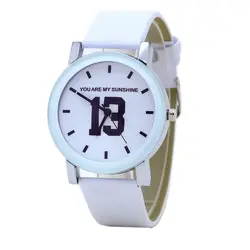 Любителей смотреть Для мужчин Для женщин кожа Элитный бренд кварцевые часы Повседневное Спорт Couples1314Relogio Masculino часы Montre Homme 2018