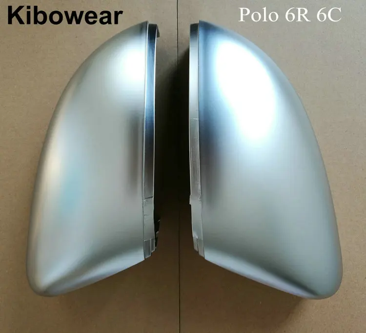 Kibowear для Polo 6R 6C(ABS хром) серебристый боковой корпус бокового зеркала колпачки подходят VW Scirocco Passat B7 CC Beetle