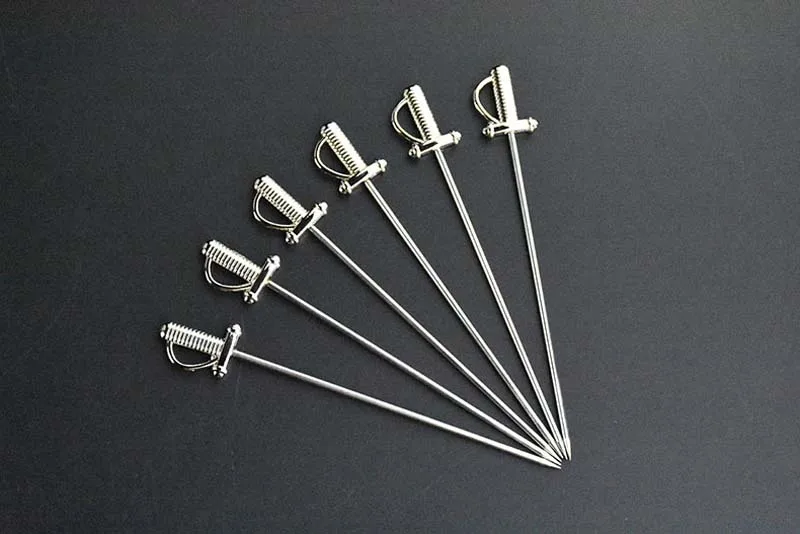 Vacclo Bar Spoons Stainless Steel Long Cocktail Swizzle Sticks Barware Fruit Salad Muddlers Tips Drinking Bar Accessories Supply